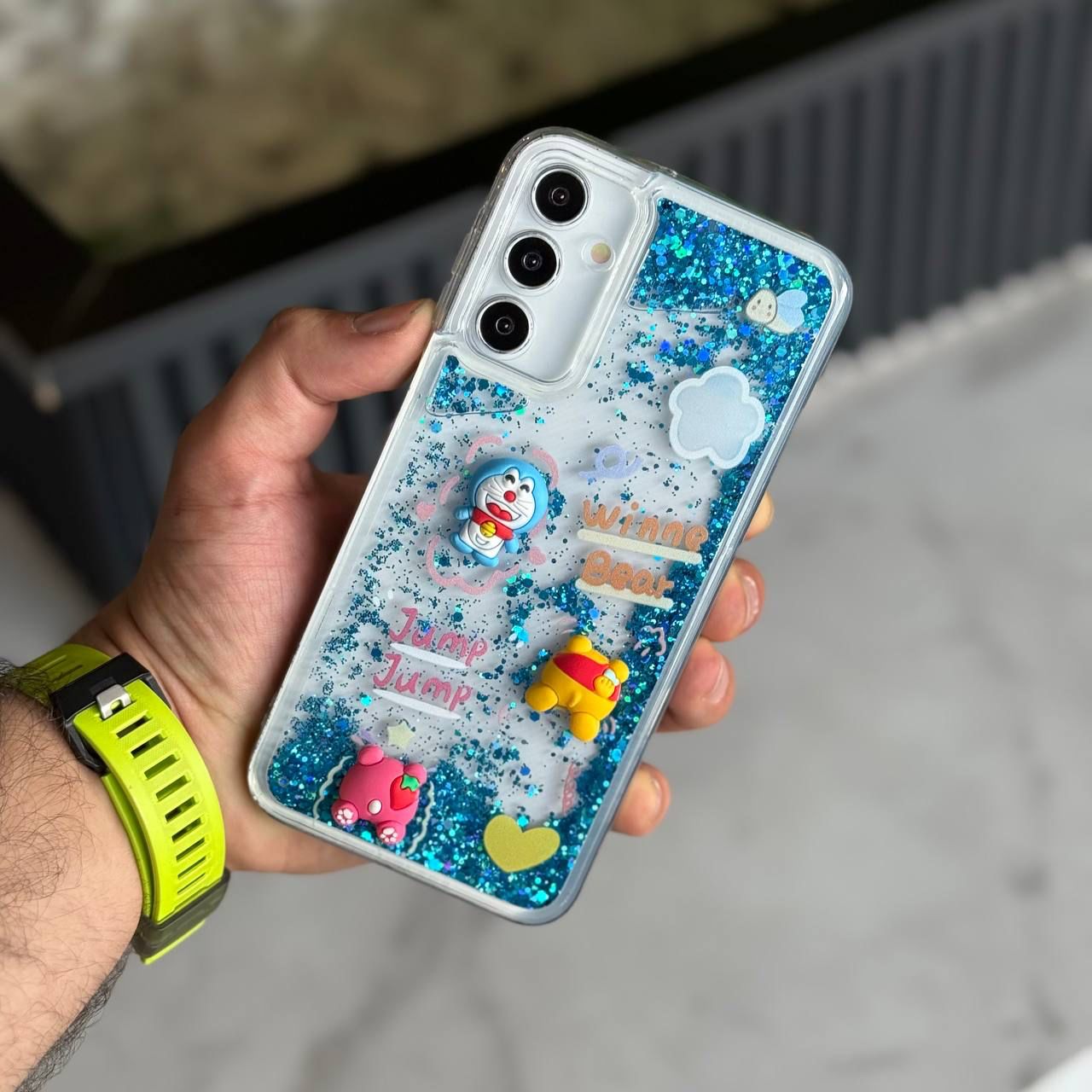 گارد آکواریمی در دو رنگ آبی و صورتی