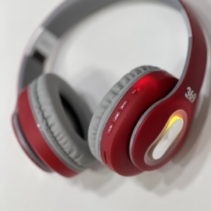 هدفون در رنگ بندی آبی قرمز صورتی برند : 369