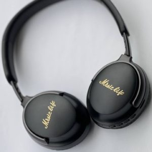 هدفون مارشال مدل ک AKZ 22 مدل گرد در رنگ مشکی و بسیار با کیفیت